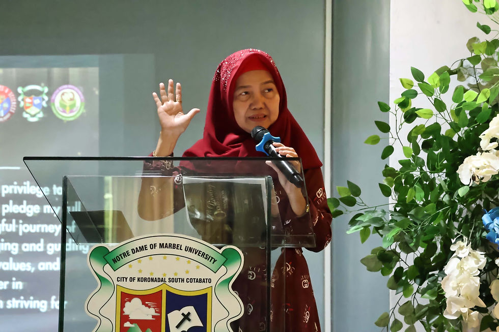 Mrs. Mohani A. Paguital, LPT, MAEd, Senior Education Program Specialist and Division MEP Coordinator, leads the Parents’ Commitment of Support.