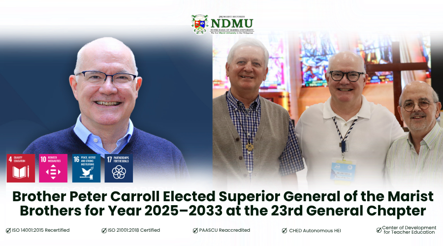 Brother Peter Carroll Elected Superior General of the Marist Brothers for Year 2025–2033 at the 23rd General Chapter