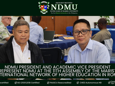 NDMU Joins 11th Assembly of Marist International Network of Higher Education in Rome