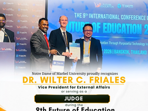 NDMU Faculty and Administrators Showcase Excellence at the 9th Future of Education International Conference 2026