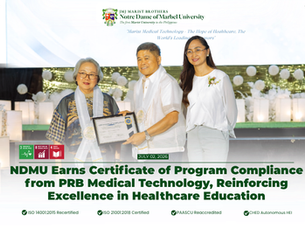 NDMU Earns Certificate of Program Compliance from PRB Medical Technology, Reinforcing Excellence in Healthcare Education