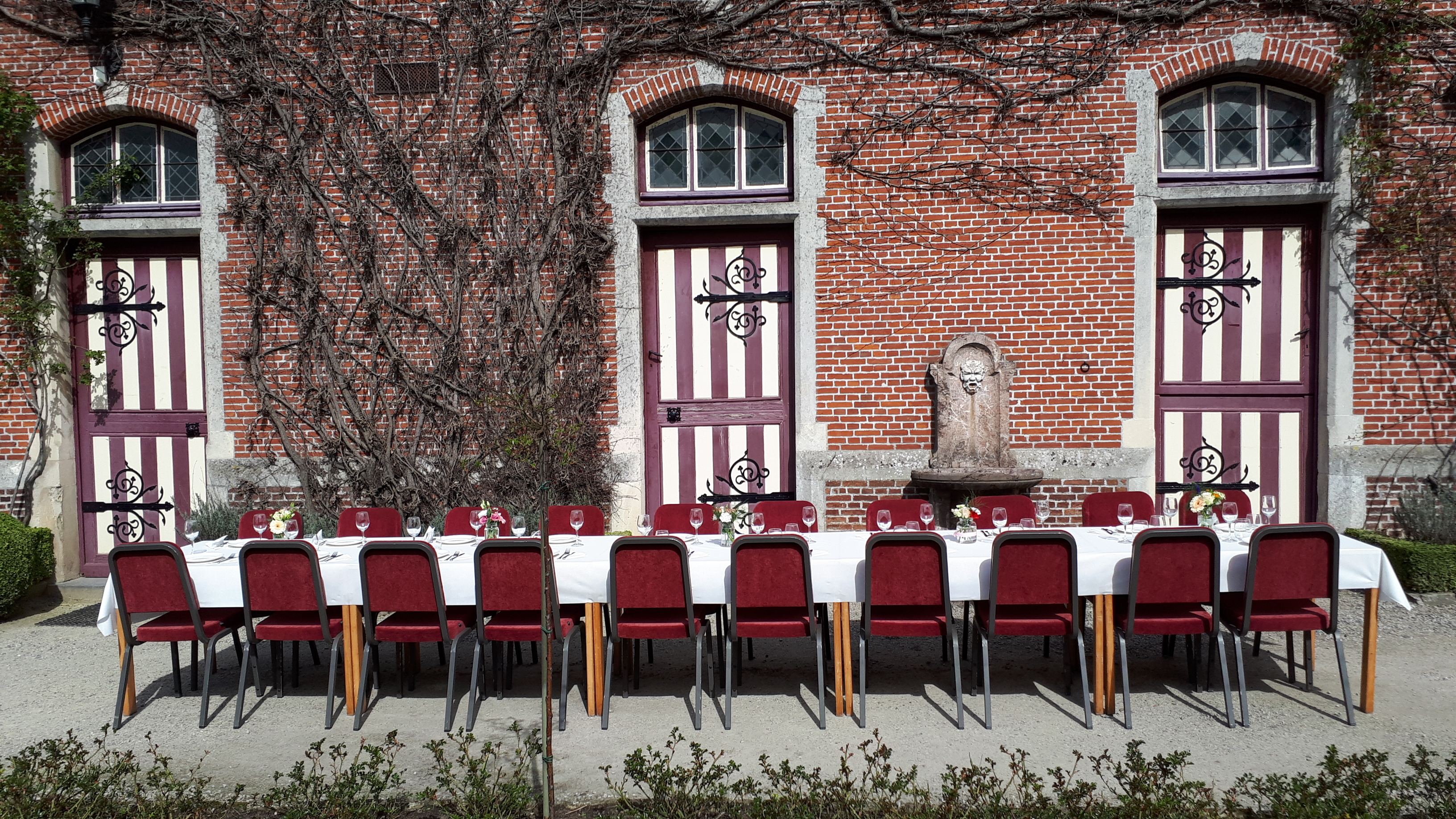 Wedding lunch _ Kasteel Van Beervelde