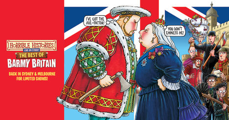 TOUR ANNOUNCEMENT: HORRIBLE HISTORIES - Live On Stage