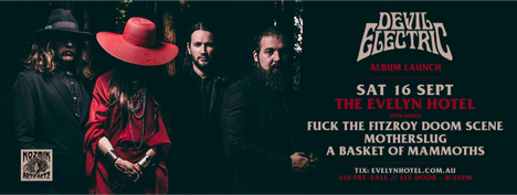 DEVIL ELECTRIC Self Titled Debut Out Now!
