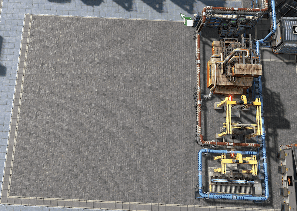 Entire blueprints can be drag & built too!