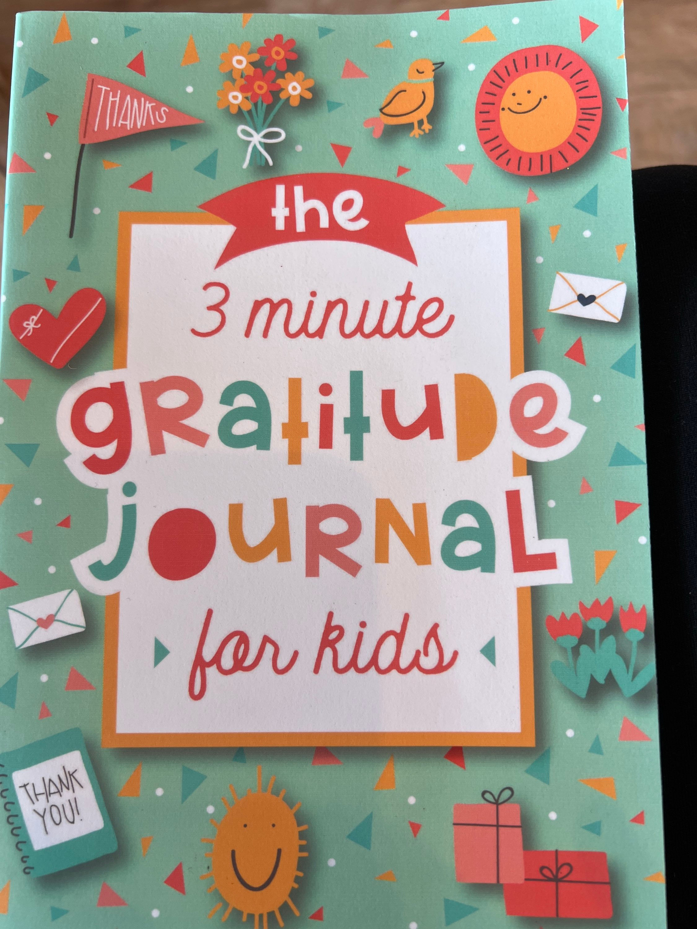 3 Min Gratitude Journal For Kids