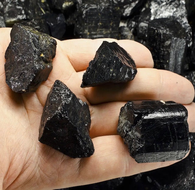 Raw Black Tourmaline