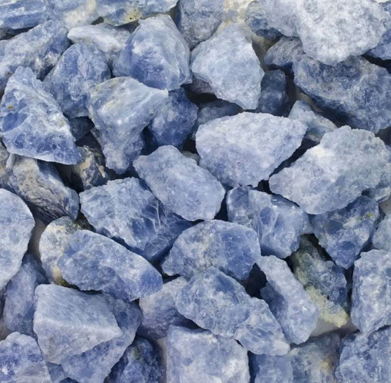 Raw Blue Calcite