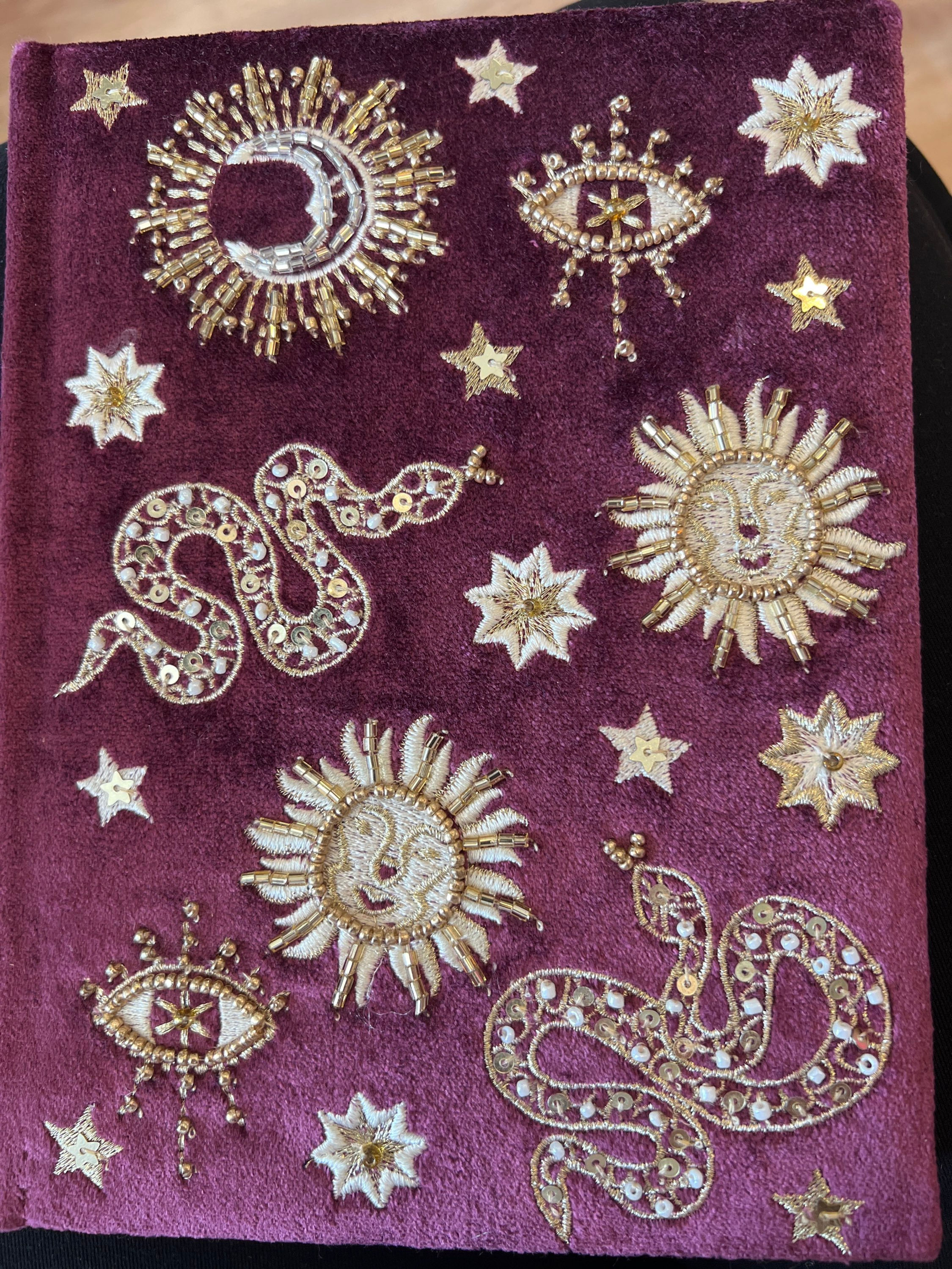 Snake Cloth Journal