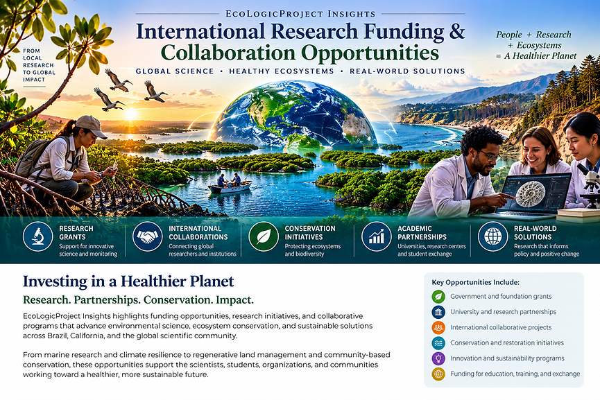 Global Science for a Healthier Planet.