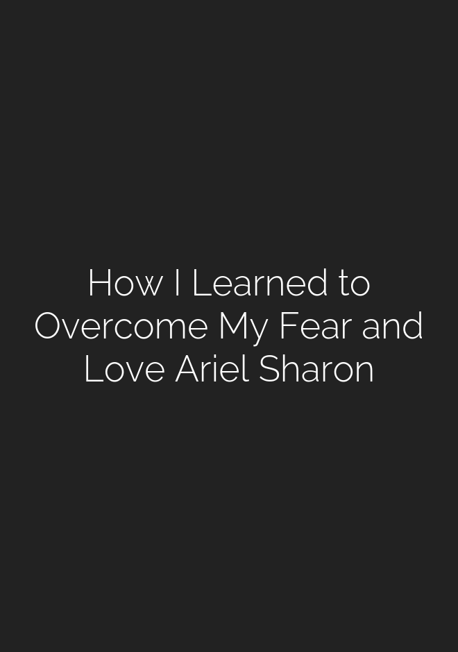 How I learned to overcome my fear an