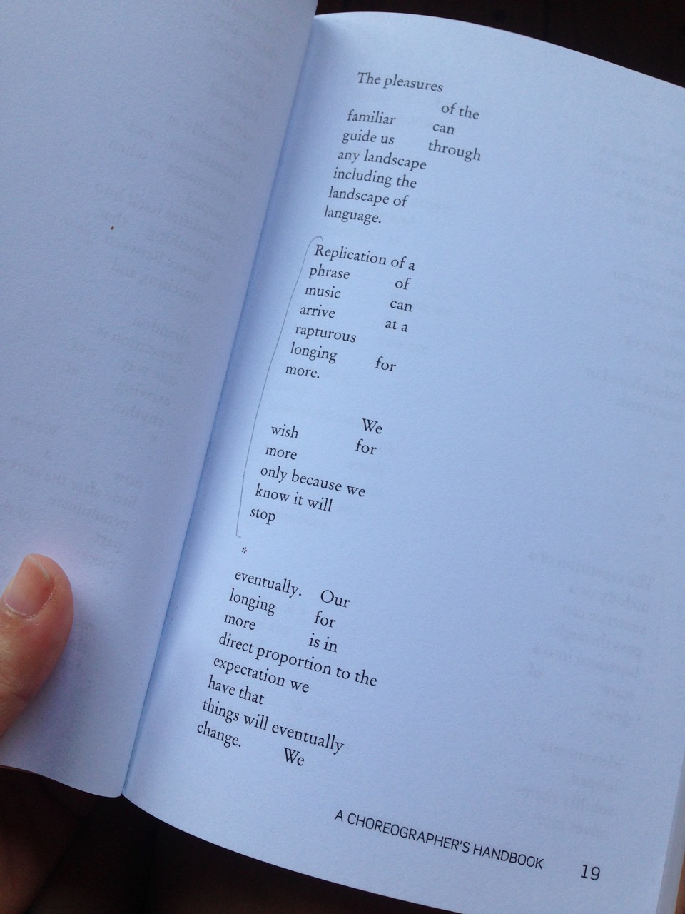 « A Choreographer's Handbook »
