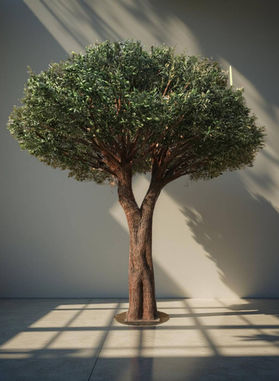 un arbre artificiel Olivier de 4,5 m XXL à Monaco