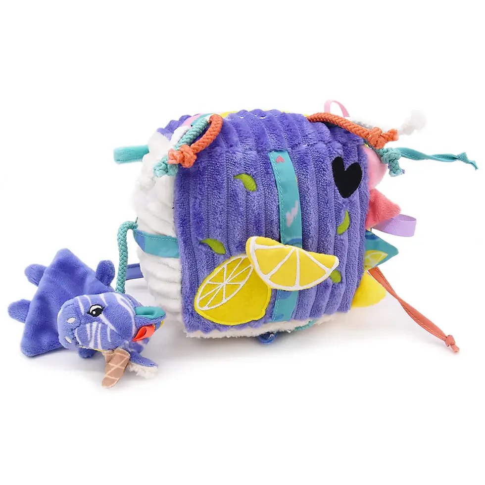 Miniature : Cube d'activités kiprokos le zébre" les déglingos"