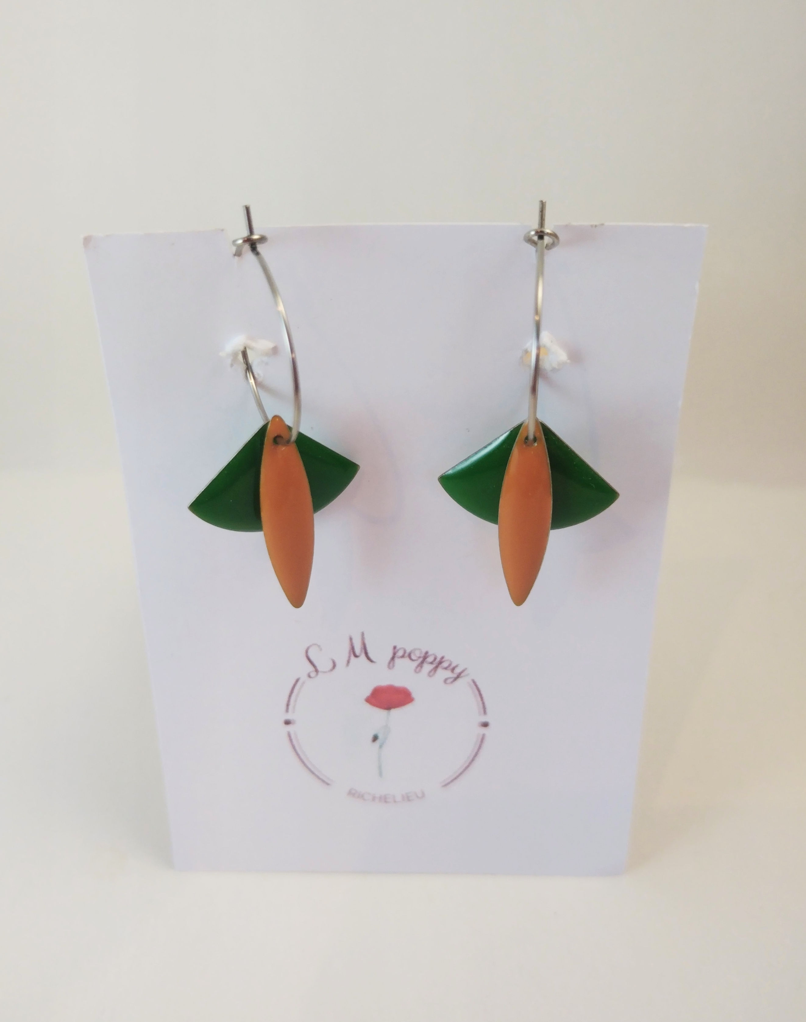 Boucles d'oreilles "LM Poppy"