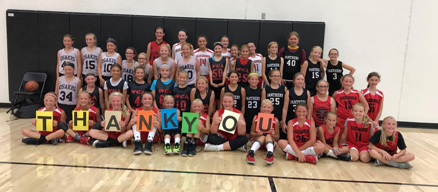 Alexandria Youth Baskeball League MN Girls Summer 2021
