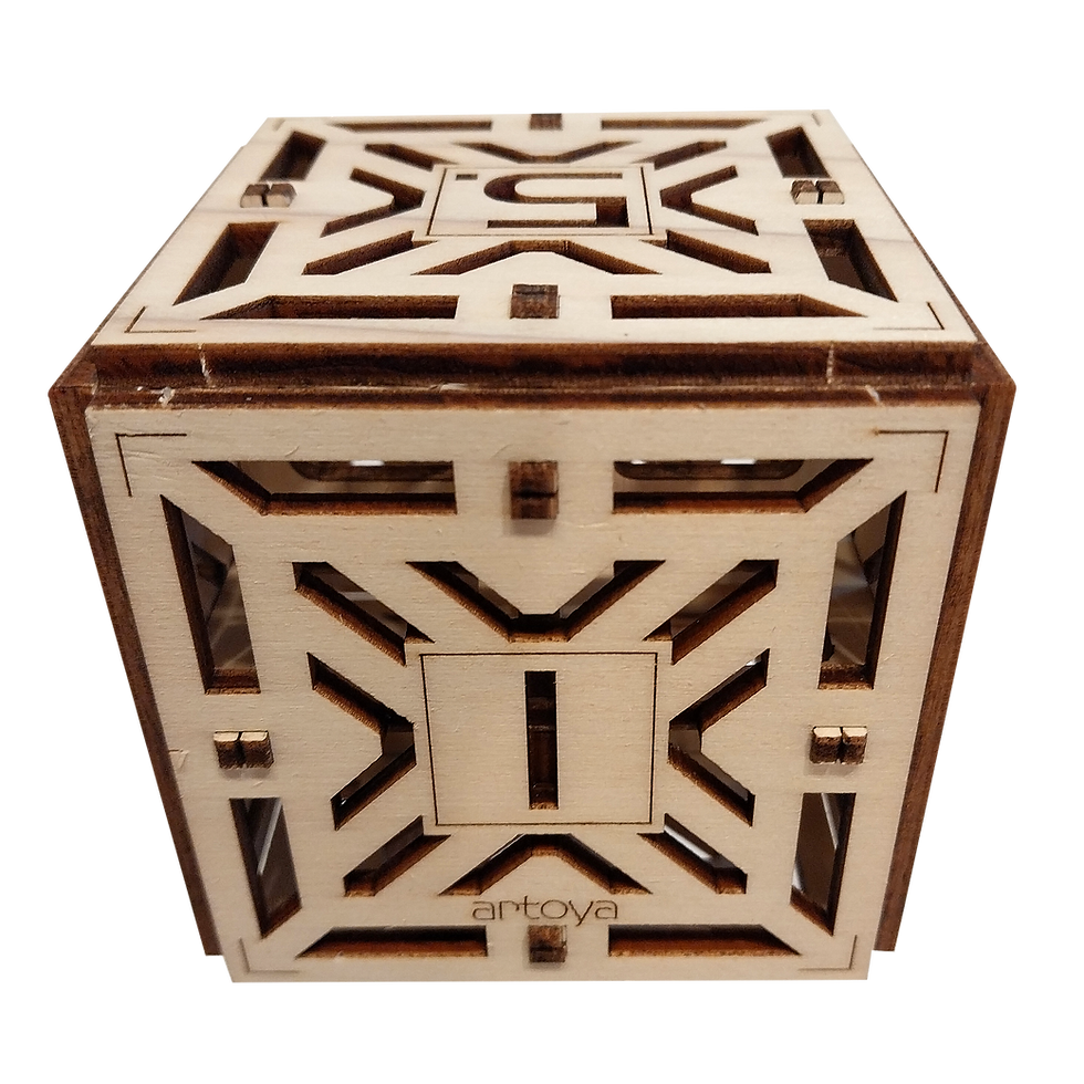 Miniatura: HEXADRON Wooden Puzzle-6
