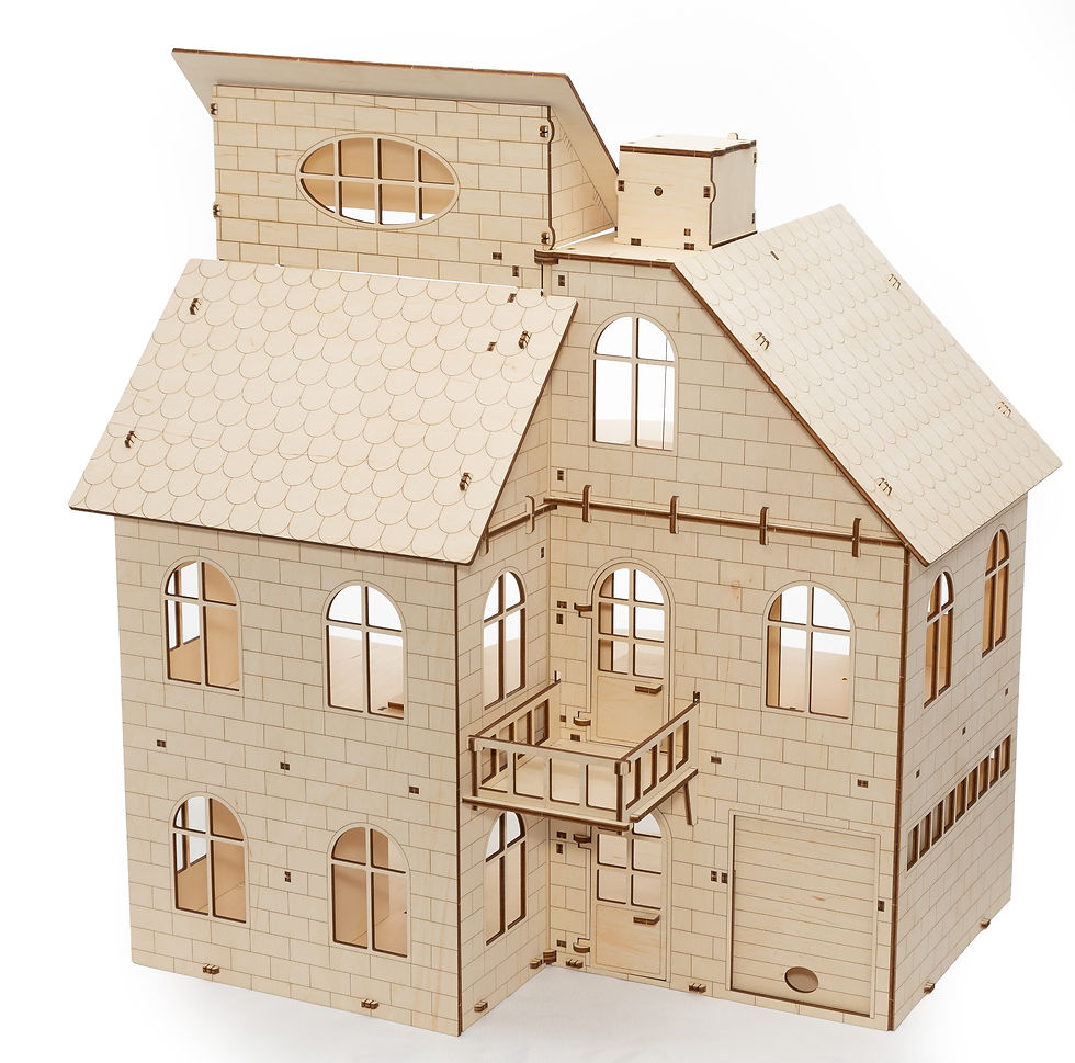 Miniature : Doll House Construction Kit