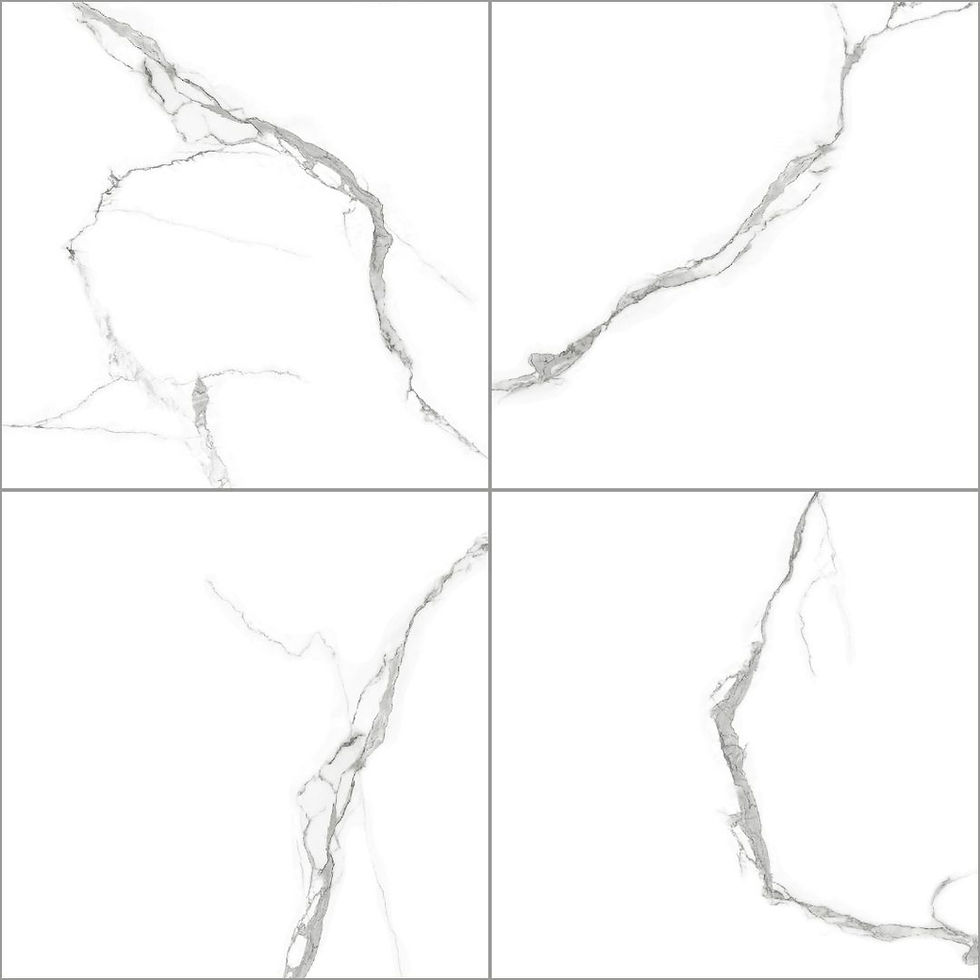 Miniatura: Porcelanato 60x60 Statuario Rich Silver