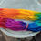 Thumbnail: Bobble Wool Hat "Rainbow Burst" Fleece Lined