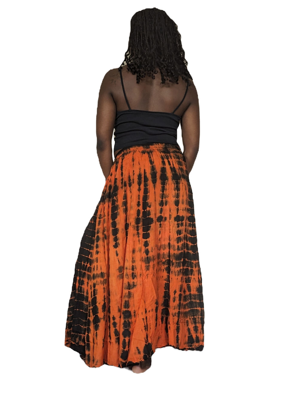 Thumbnail: Monty Tie Dye Rayon Skirt (in 3 Colours)
