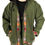 Thumbnail: Heavy Cotton Nepal Trim Jacket  Unlined or Fleece Lined