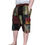 Thumbnail: Heavy Cotton Patchwork Blockprint Stonewashed Shorts (in 4 Colours)