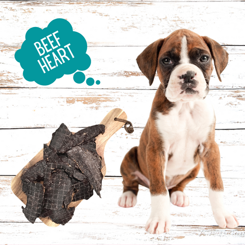 Yum Yum's Beef Heart Jerky Dog Treats By Australian Carnivore