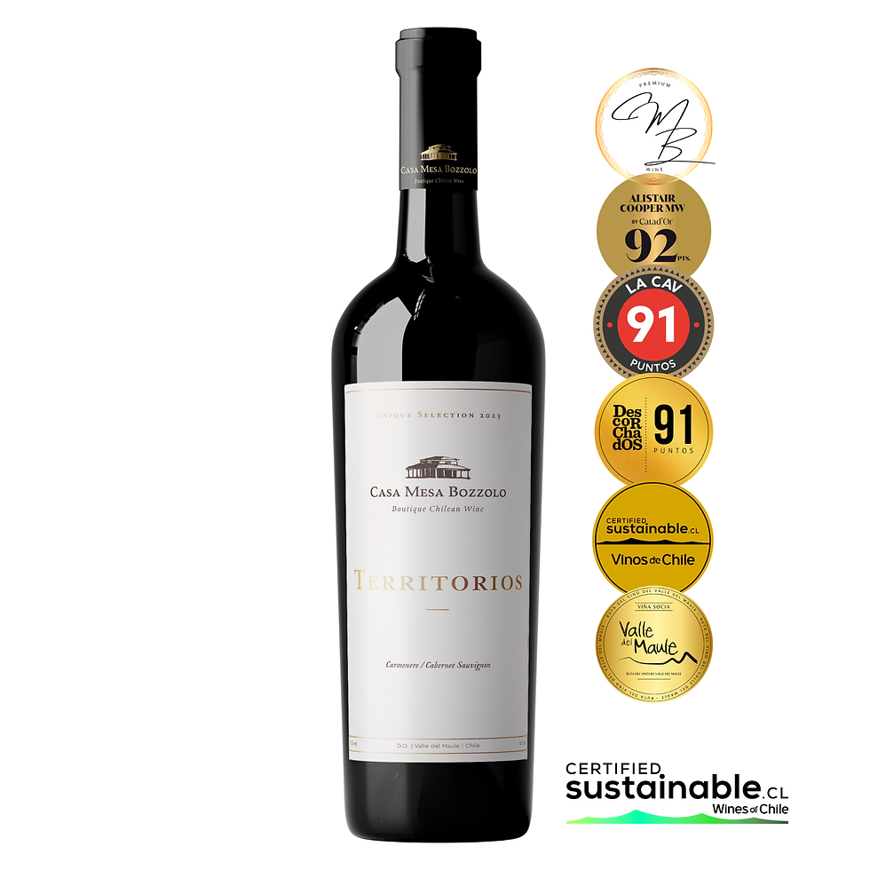 Miniatura: Territorios blend carmenere/cabernet sauvignon