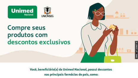 Clientes Unimed Nacional Contam com Descontos Exclusivos
