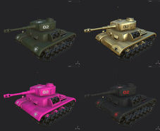 Tanks! For Playing - Panzer Tank - Skins