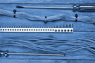 Laid out electrical equipment