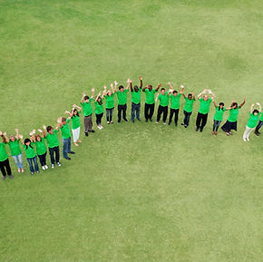 Group in Green