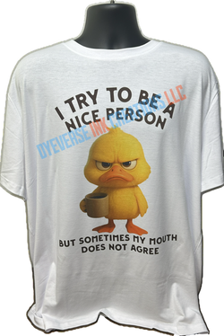 I TRY TO BE A NICE PERSON