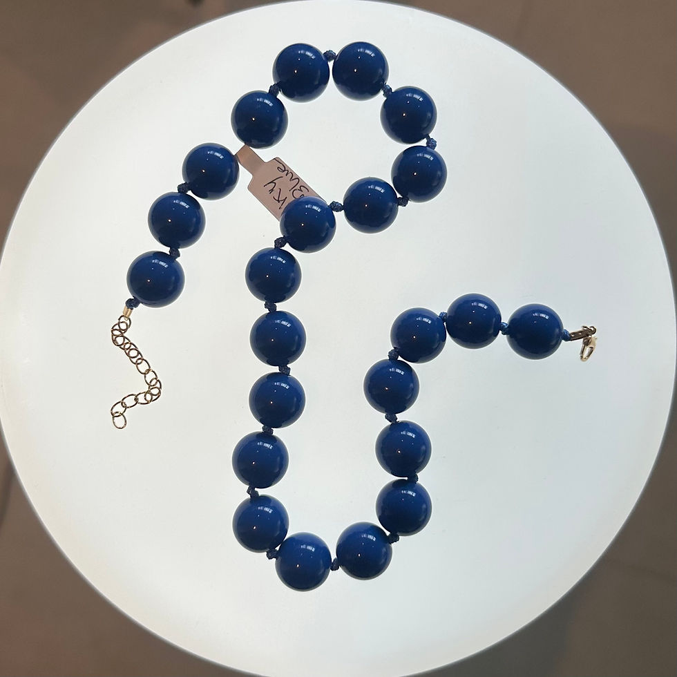 Thumbnail: Deep Blue by Cedille - Halsketting 