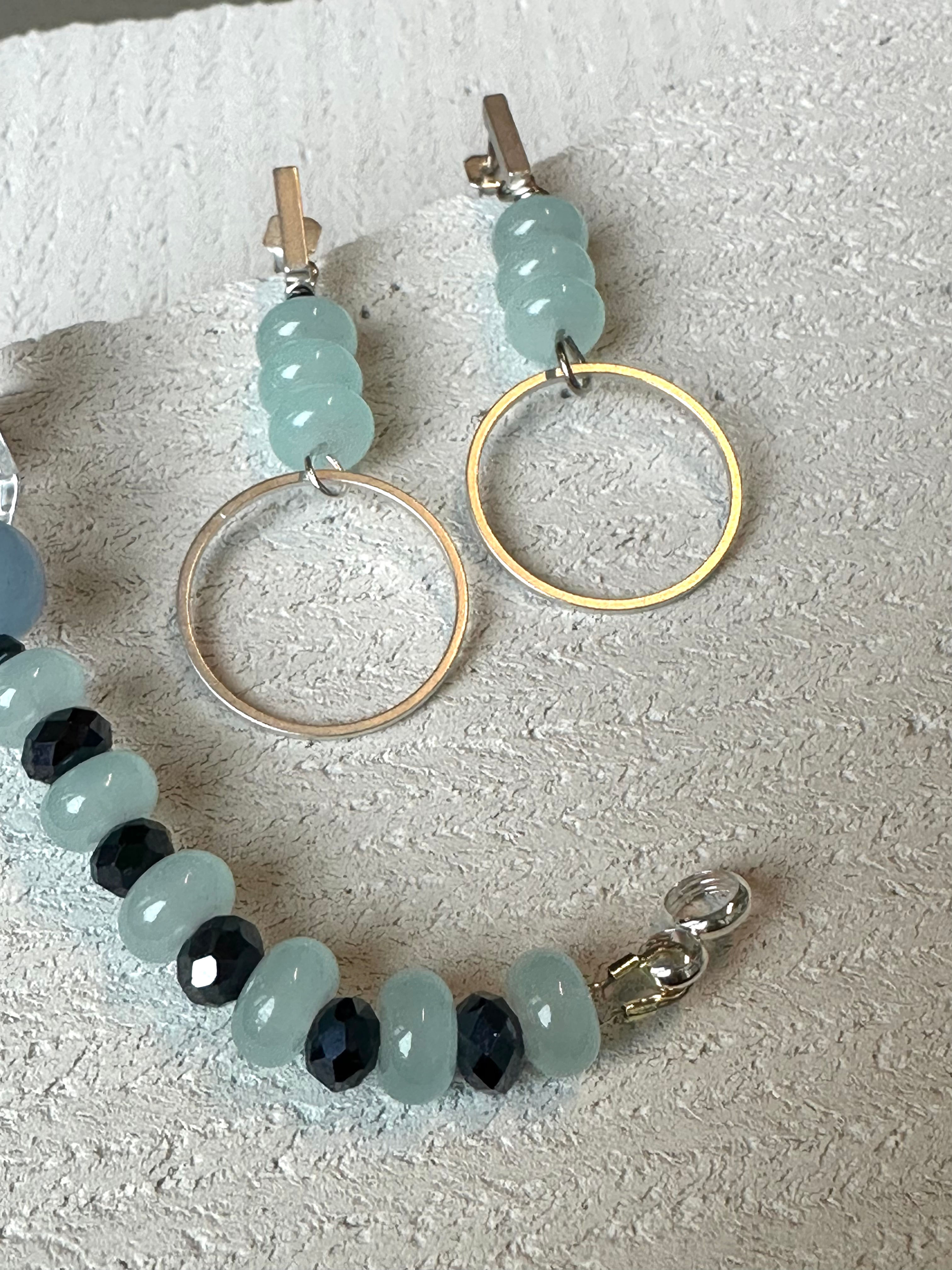 Sky Blue by Cedille - Oorbellen 