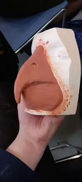 Owl prosthetic 