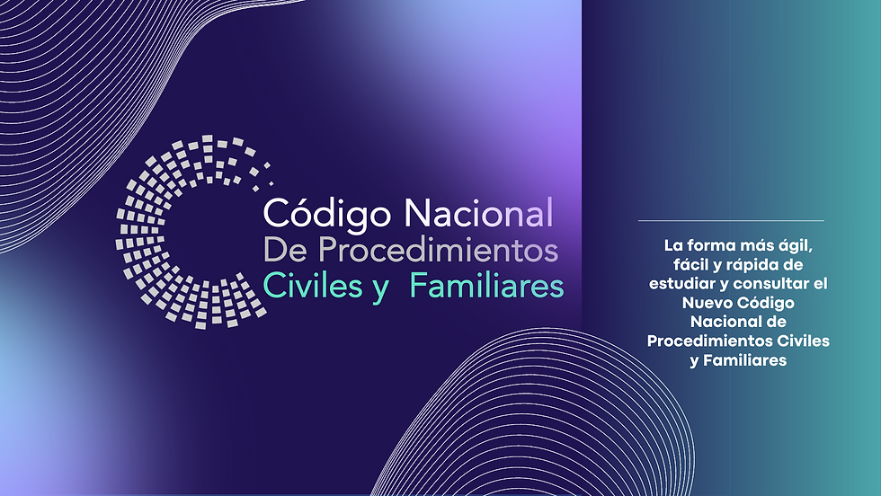 Miniatura: AppWeb - Código Nacional de Procedimientos Civiles y Familiares - México