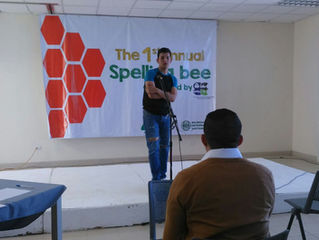 ALUMNOS DE LA CARRERA DE OCI PARTICIPAN EN EL "THE 1ST ANNUAL SPELLING BEE"