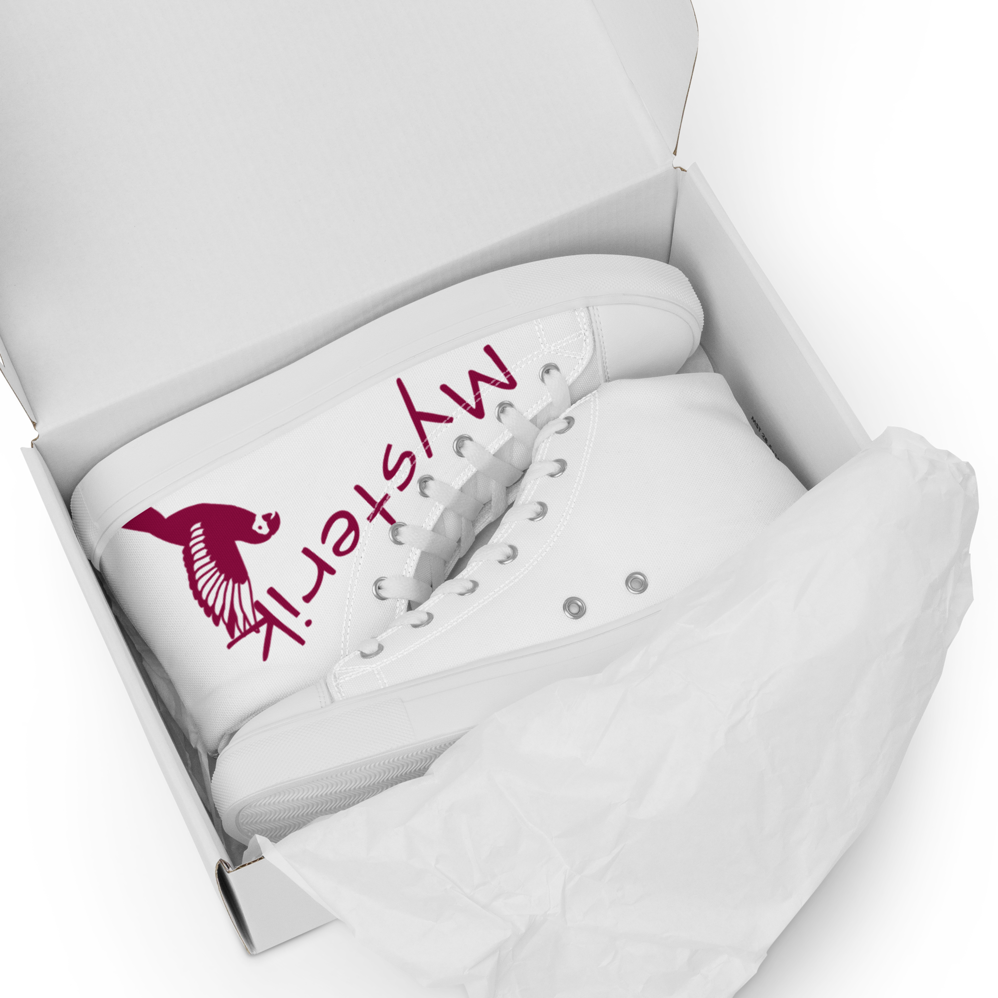 Women’s high top canvas shoes