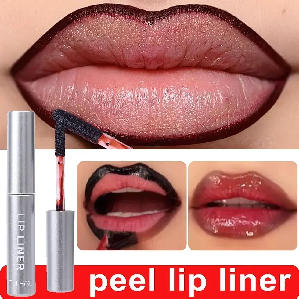 Miniature : 3 Color Peel Off Lip Liner Tattoo Lipgloss Waterproof Long Lasting Matte Lip Ink
