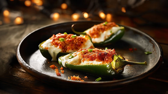 Stuffed Jalapeños* (8)