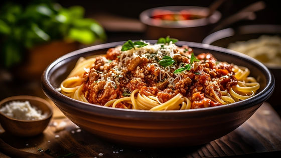 Spaghetti w/ Meat Sauce