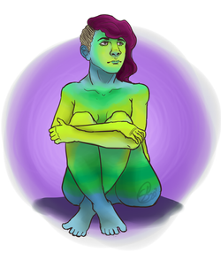 Body colour person