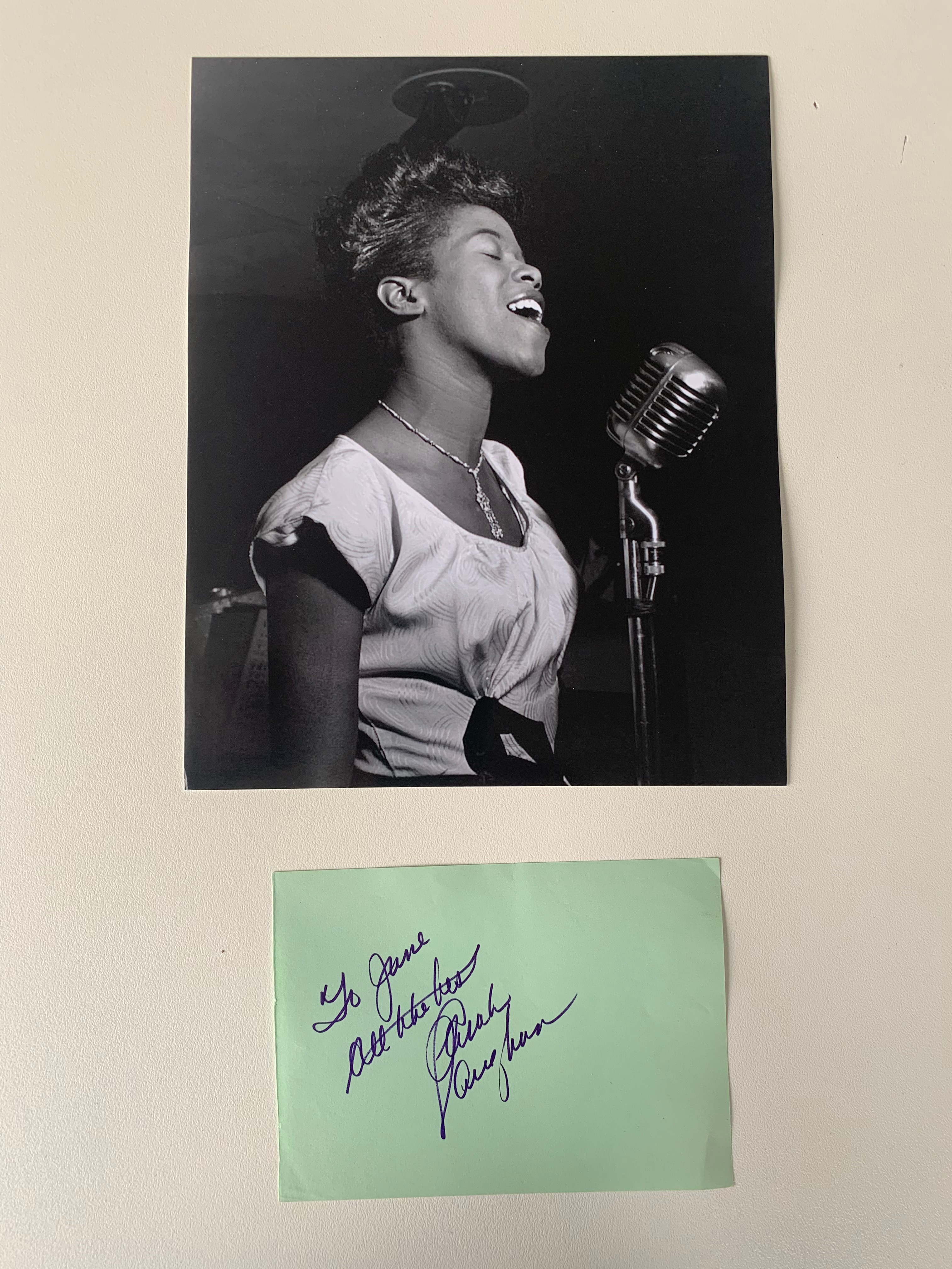 Sarah Vaughan 