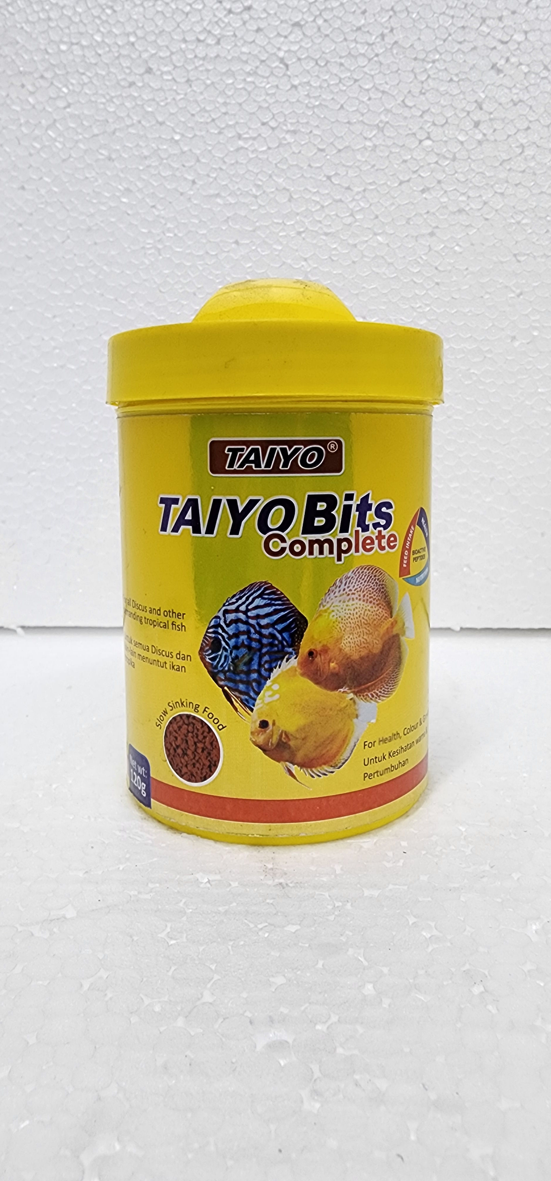 Taiyo Bits Complete 375gms fish food slowly sinking