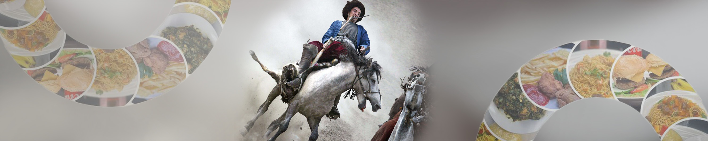 Arranged Food and Objects