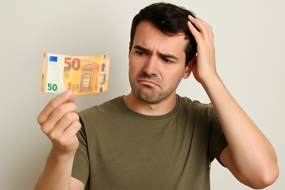 O que farias com 50€ por mês?