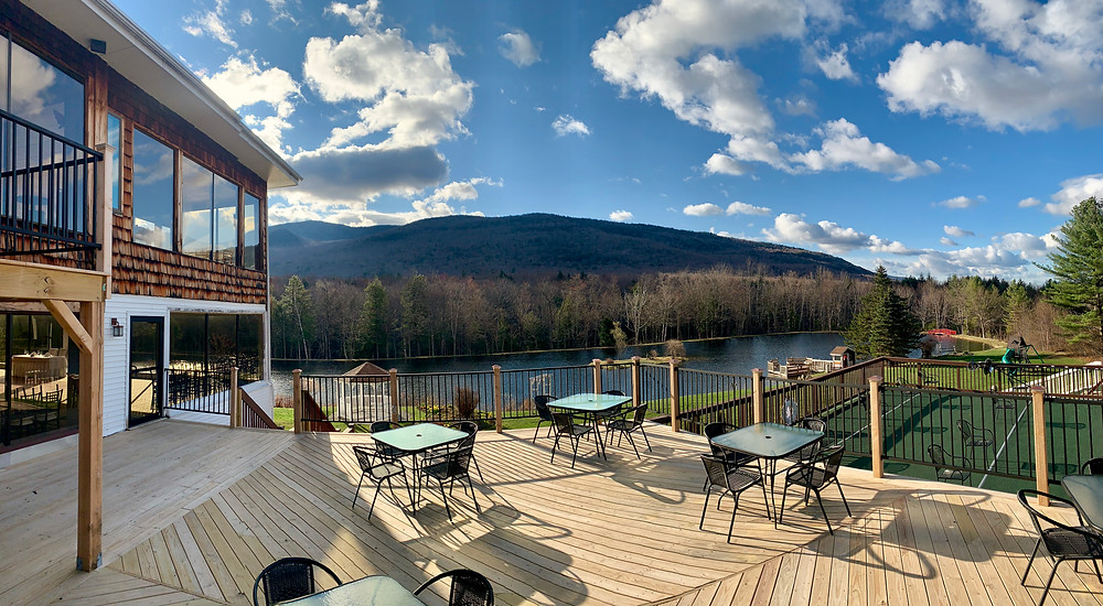 New Deck Indian Head Resort