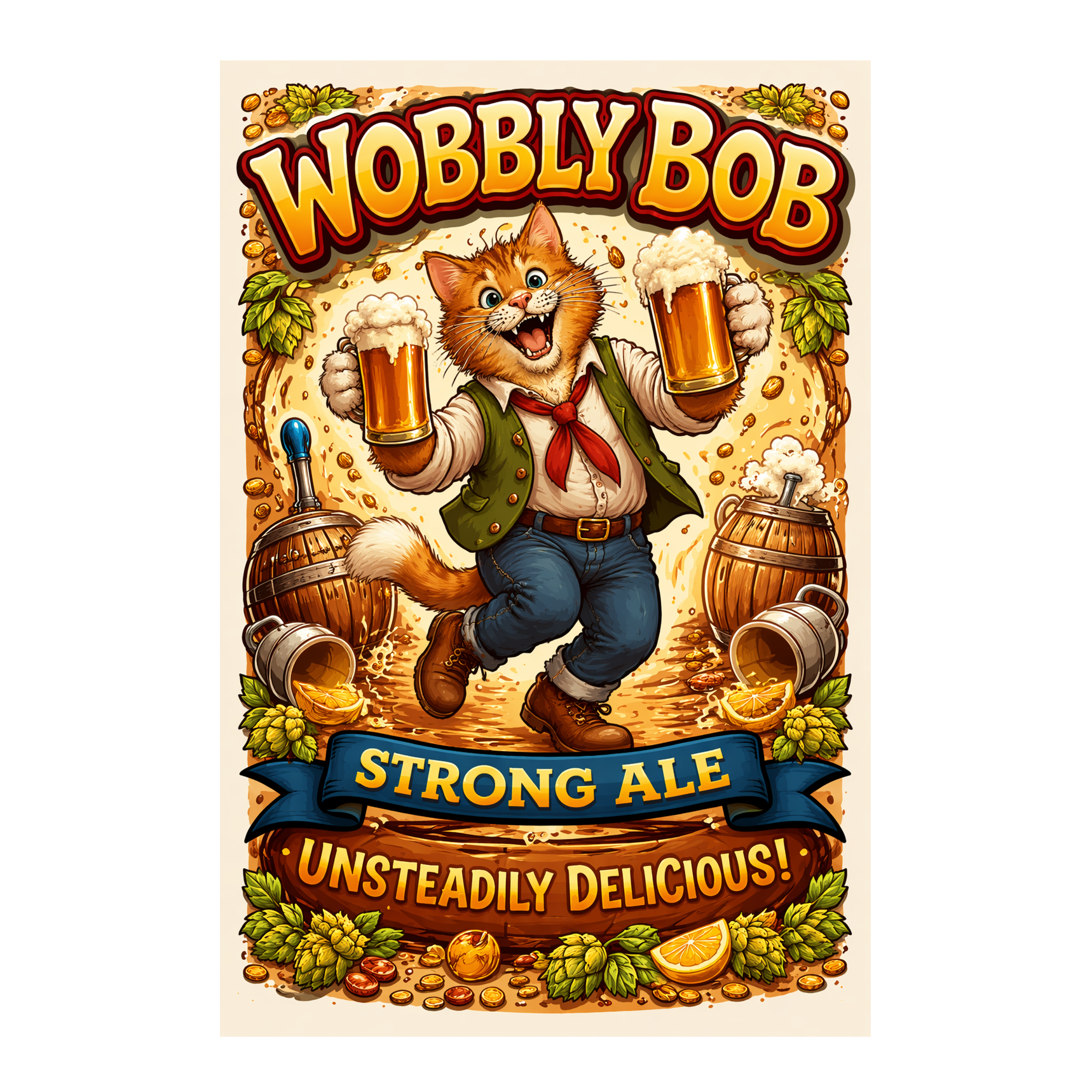 Wobbly Bob All grain Recipe Kit 23L